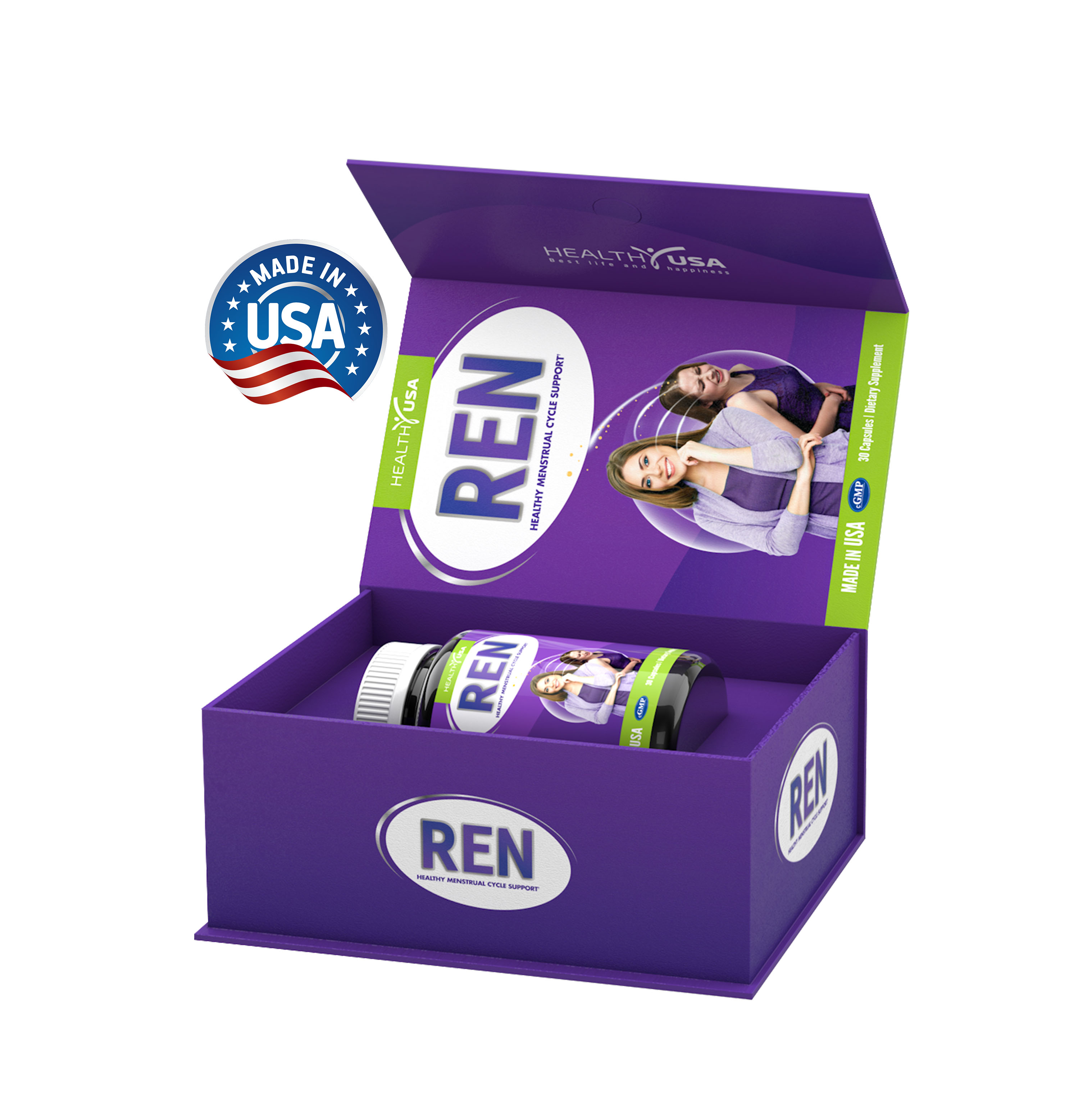 Ren – giảm đau, điều hòa kinh nguyệt
